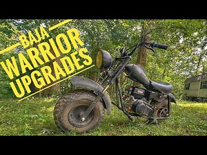 Baja Warrior Mini Bike - Predator 212 Upgrades