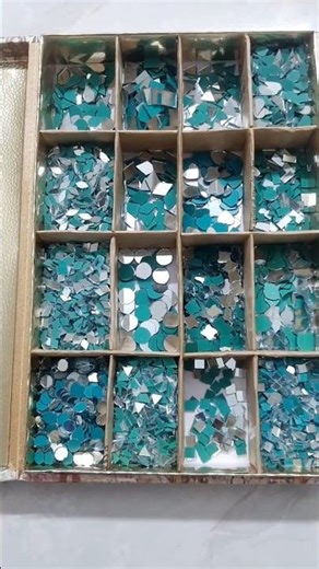 DIY mirror organizer from Waste Box | Craft Storage #shorts #boxcraft #diystorage@TheArtsyVibes ​