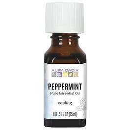 Aura Cacia Peppermint Essential Oil 0.5 fl. oz.