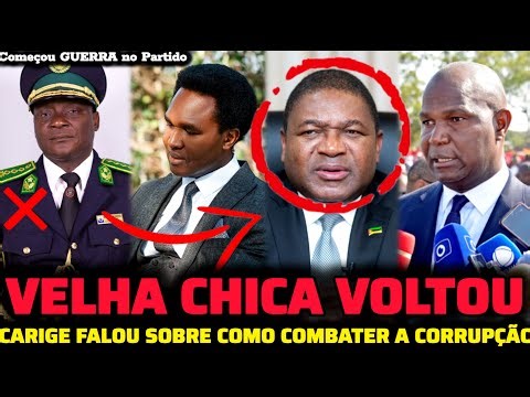 Filipe Nyusi para cadeia? Velha Chica avisou sobre os Esquadrões e Bernardino Rafael!