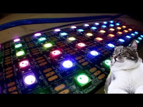 Playing with Neopixels and FastLed Library