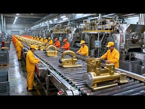 Watch How Alloy Locks Are Made: Full Casting Manufacturing Process Revealed