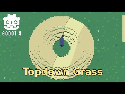 Topdown 2D grass in Godot 4 (with YSort)