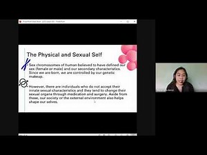 Understanding the Self Lesson 05 The Physical and Sexual Self