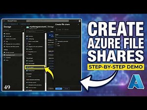 Azure File Shares Lab: Create & Map a Network Drive | AZ-104 Part 49