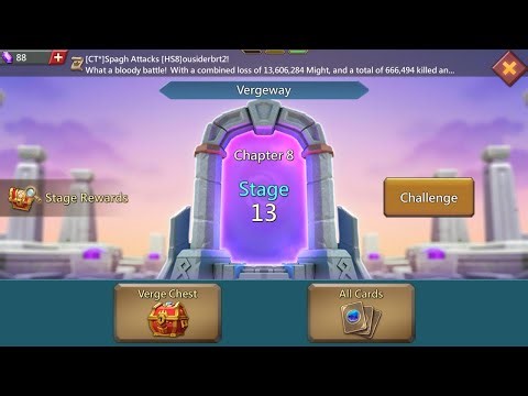 Lords mobile Vergeway chapter 8 stage 13