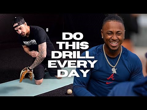 MLB Infield Drills You Need To Be Doing - Ron Washington Drill - Atlanta Braves