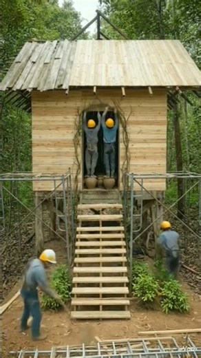 Bro ye jungle wala hut transformation next level viral jayega 🔥