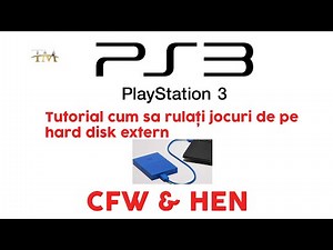 Tutorial cum sa rulați jocuri pe ps3 de pe hard disk extern in format ISO