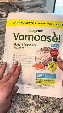 BugMD Vamoose! Plus Peppermint Oil Mouse Repellent Pouches | BugMD