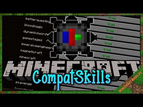 CompatSkills Mod 1.12.2 Download - How to install it for Minecraft PC