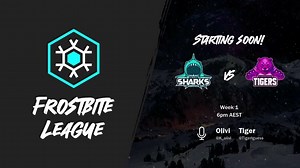 Frostbite League 2024 Week 1: Sydney Sharks vs Singapore Tigers!