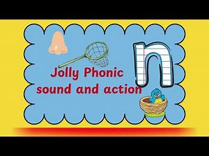 letter Nn Phonics Song for Kids Sound Action and Formation Learn to Read
