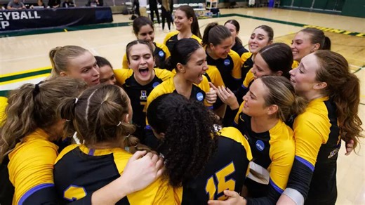 UAF Nanooks take down UAA Seawolves in NCAA volleyball tournament in historic matchup on national stage