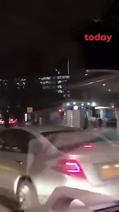 87K views · 1K reactions | WATCH: A police officer fired a gunshot at a knife-wielding male suspect after he charged at officers outside Clementi Police Division on Feb 17 night. Read more: https://tdy.sg/3H39XoS | TODAY | Facebook