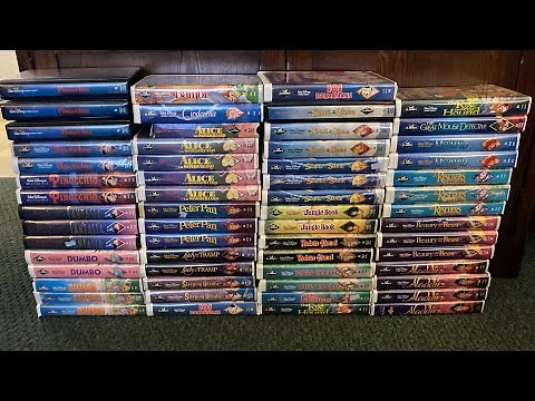 My Disney Black Diamond Classics VHS Collection: 2022 Edition