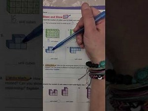 Go Math: Lesson 11.6- Unit Cubes and Solid Figures