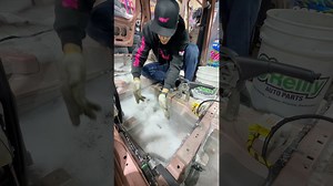 I love this moment in race car building! 🏎️