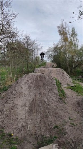 these dirtjumps are actually terrifying #bikepark #extreme #mtb