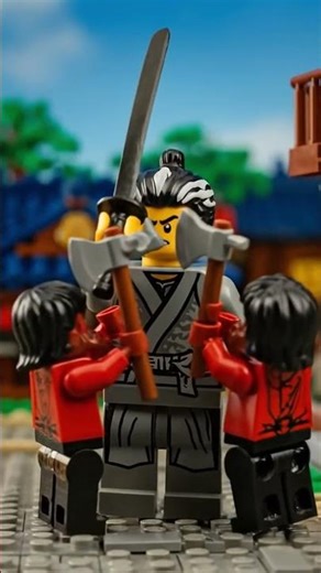 Samurai vs Ninja Who Wins #LEGO #Shorts