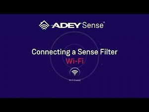 ADEY Sense - How to connect a Wi-Fi filter (MagnaClean Professional3 & Micro3 Sense)