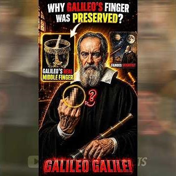 Why Galileo's Finger Was Preserved!#shorts