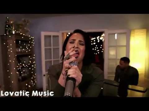 Demi Lovato performing Stone Cold at the Late Late Show