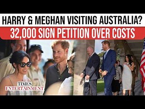 Harry and Meghan’s Big Australian HUMILIATION: 35,000 Sign Petition Opposing Public Money for Visit