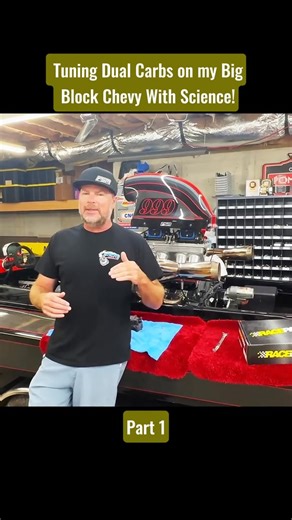 7.8K views · 365 reactions | Tuning Dual Carbs on my Big Block Chevy With Science! | Finnegan's Garage | Facebook