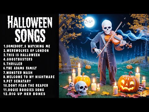 Best Relaxing Halloween Spooky Music 👻Top Halloween Songs of All Time 🎃 Halloween Music Mix
