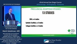 Interpositional Graft: Go To the Enthesis