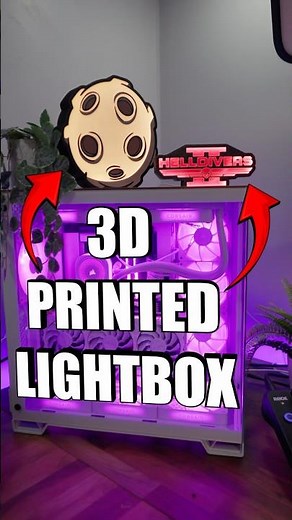 Easy to make Custom LightBoxes #bambulab #bambulaba1 #3dprinting #3dprinter #lightbox
