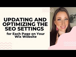 Updating and Optimizing Your WIX SEO Settings