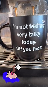The best mug ever! https://theinappropriategiftco.com/collections/trending/products/im-not-feeling-very-talky-today-off-you-fuck | The Inappropriate Gift Co
