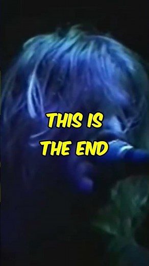 Nirvana "performs" 'The End' by The Doors (Montreal show) 🇨🇦
