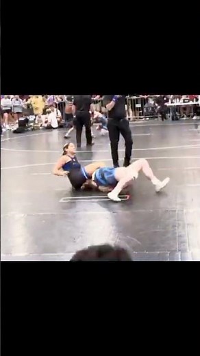 Girls’ Costly Mistake in Intense Mixed Wrestling Match 😱 | Youth Grappling Showdown