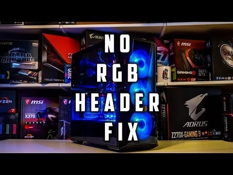 How To Use RGB Fans In Without Header On Your Motherboard Ft CM Masterbox Lite 5