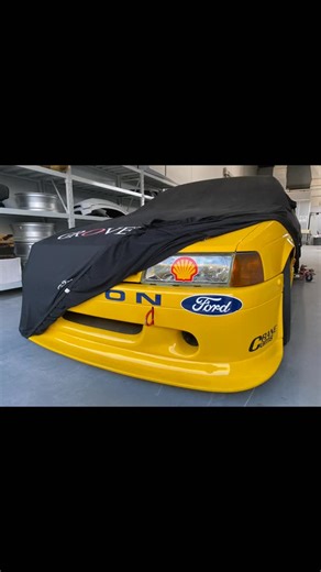 Racefinish Studio on Instagram: "Next up a DJR falcon livery update. The owner has chosen the 1993 Bathurst 1000 car 17 as the round he wants it represented as. #ppgrefinish #dickjohnsonracing #spraypaintingaustralia #ford #racecar"