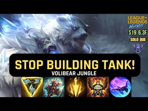 Stop Building Volibear Jungle Like a Tank – This AD Bruiser Build Carries | Wild Rift