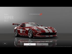 Gran Turismo™SPORT | Dodge Viper Gr.4 | Test Race