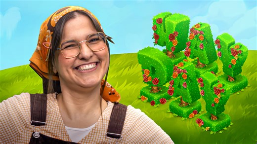 The new Hay Day letters are here!🌳💆‍♀️ #HayDay | Hay Day