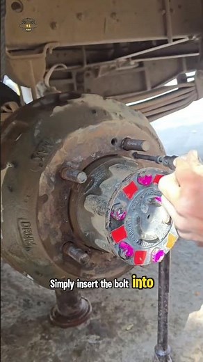 simple way to remove drum without tracker #remove #howto #mechanic #ideas #technique