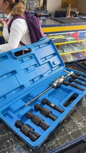 Extractor de Rodamientos Internos de Golpe 9 Piezas | Kit Profesional para Mecánica
