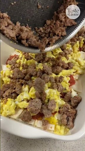 Breakfast Burrito Casserole