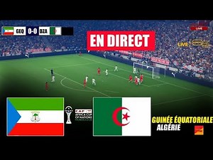 🔴LIVE: Equatorial Guinea vs Algeria | CAF Africa Cup of Nations | Live Match