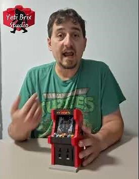 Lego Arcade Machine #nostalgia #lego #arcademachines