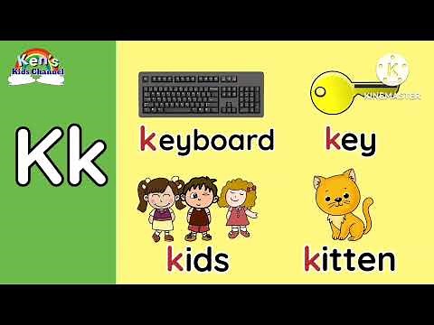 Letter Kk | Objects Beginning with the Letter Kk | Letter Kk and its Sound
