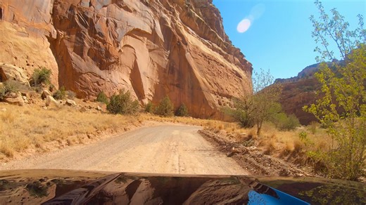 Capitol Gorge Road. Capitol Reef National Park. | Just Drive America