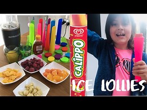 Ice lolly Pops🍓🍏🍊