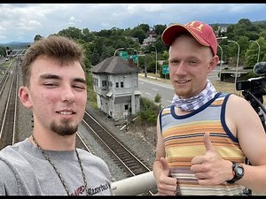 Railfanning the Pittsburgh Line with Railfan Rowan!